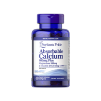 Absorbable Calcium 600 mg plus Magnesium 300mg & Vitamin D 1.000 IU